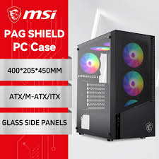 MSI Gaming PC Case PAG SHIELD 200L Black MSI Gaming PC Case PAG SHIELD 200L Black
